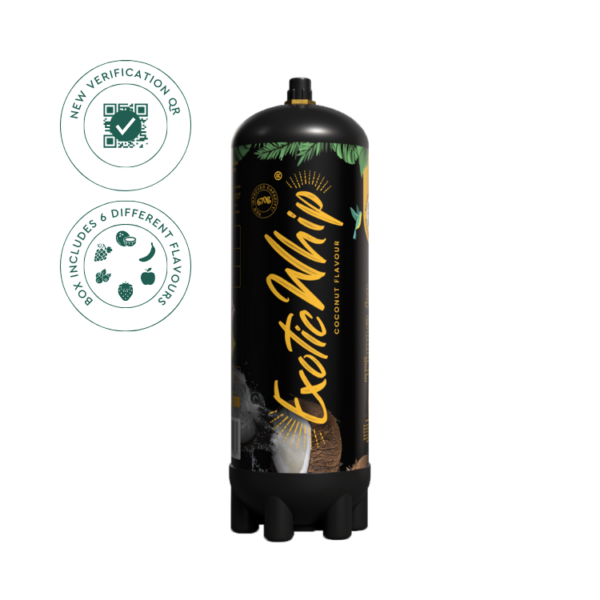 Cargador de Crema Exotic Sabor Coco