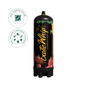 Cargador de Crema Exotic Sabor Fresa